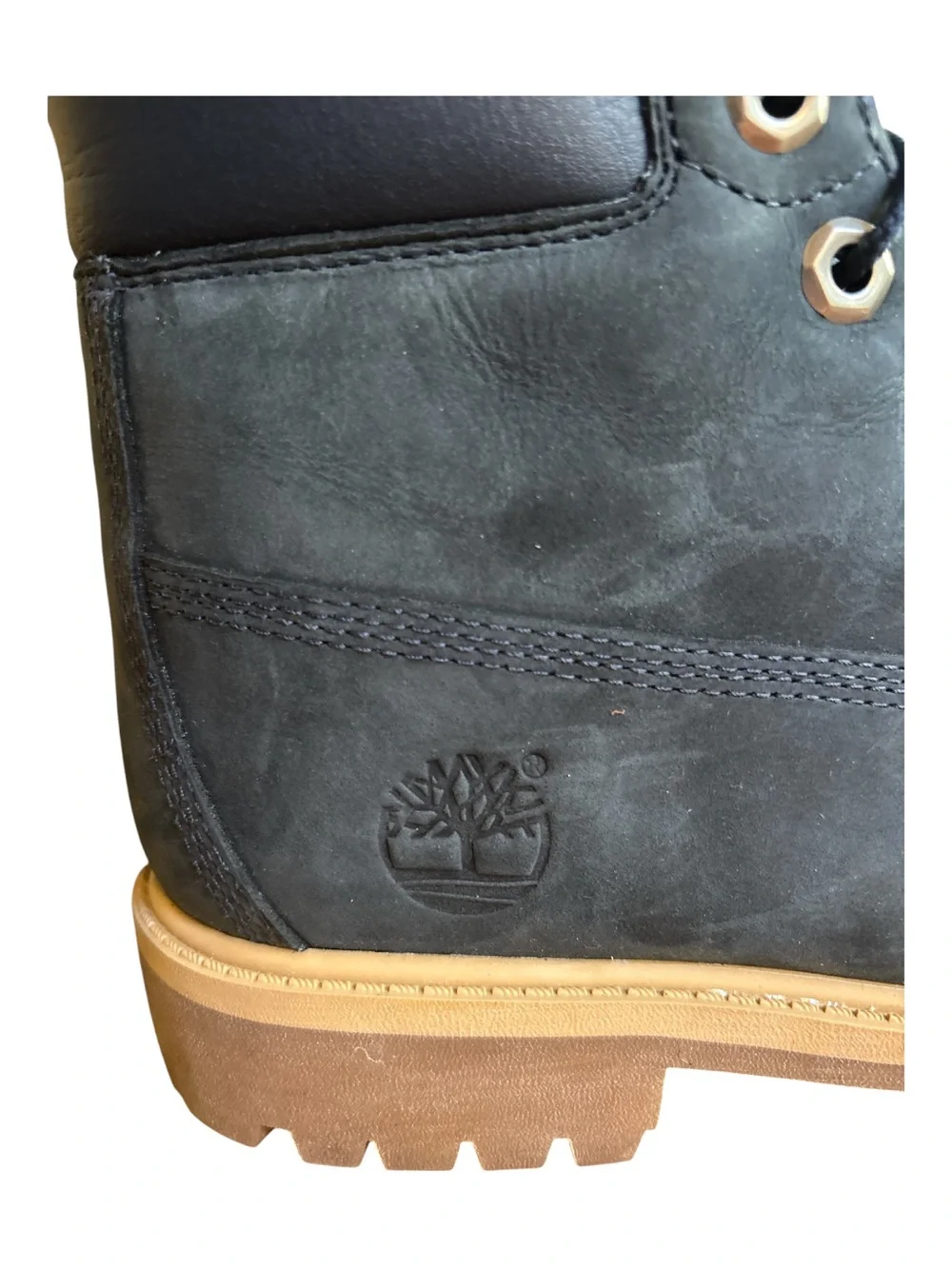TIMBERLAND JUNIOR 6-INCH PREMIUM WATERPROOF BOOT NAVY BLUE NWOT SZ 4.5